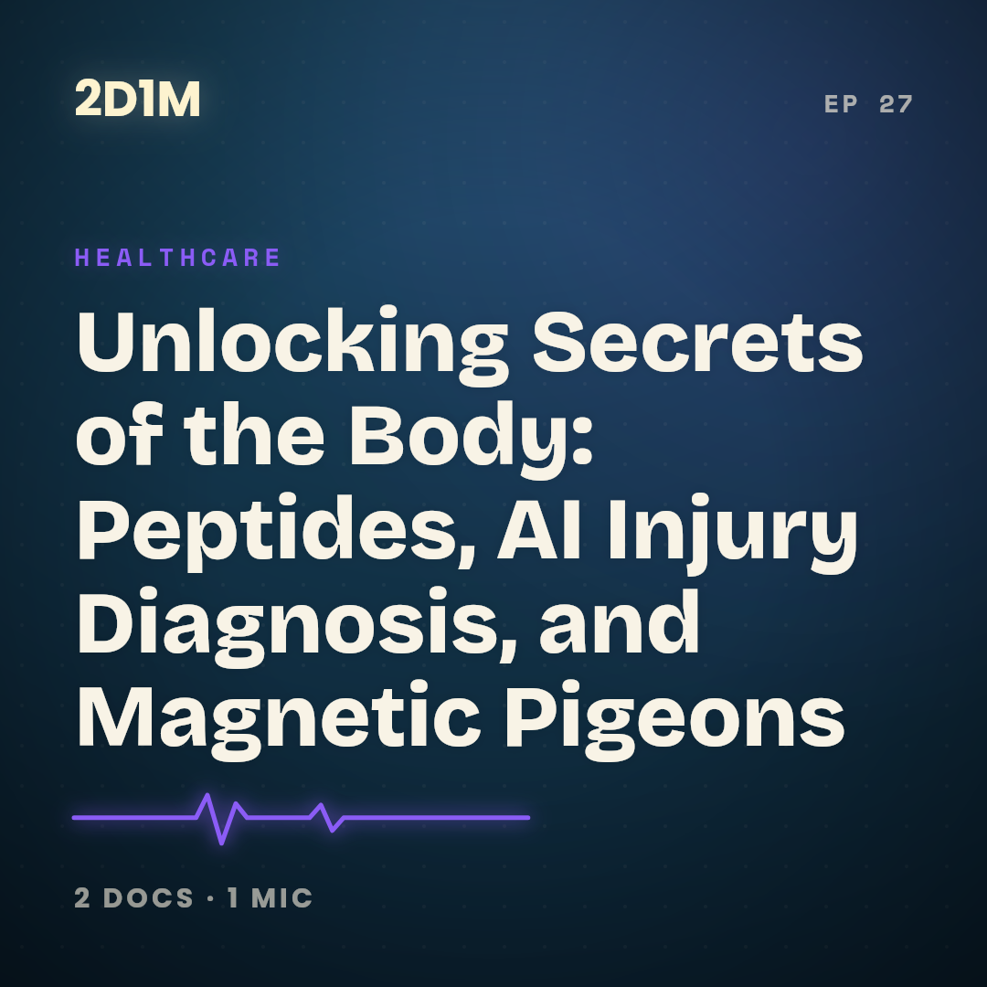 Unlocking Secrets of the Body: Peptides, AI Injury Diagnosis, and Magnetic Pigeons cover